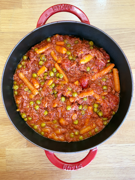 Faux-cooked Beef Ragù